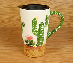 Metro Pointe Cactus Travel Mug