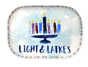 Metro Pointe Hanukkah Light & Latkes Platter